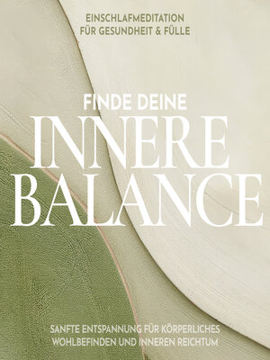 cover image of Einschlafmeditation für Gesundheit & Fülle